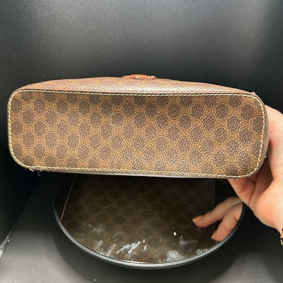 Celine Macadam Triomphe Zip Top Handle Vanity Bag - EUC - Picture 7 of 10